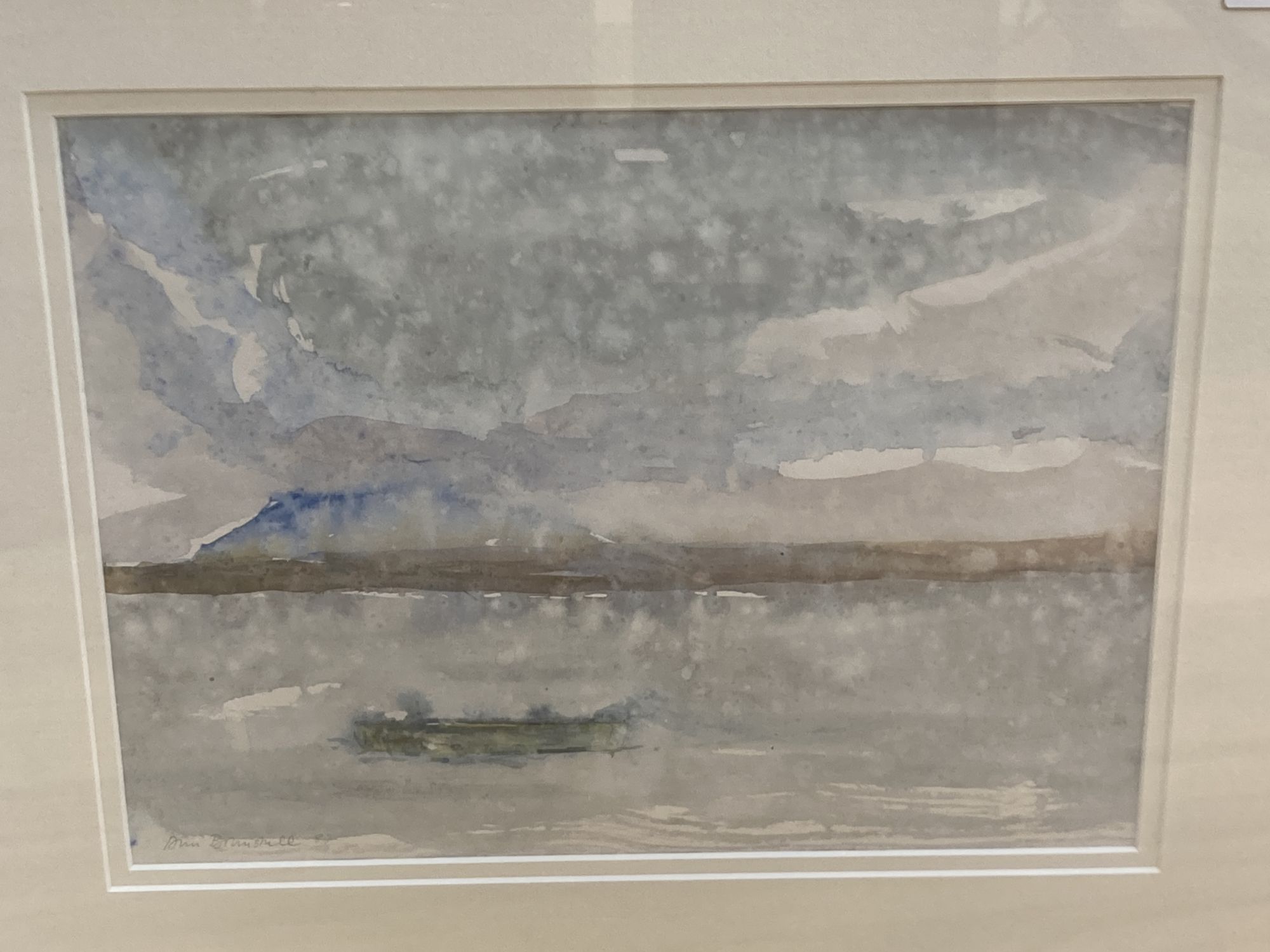 Ann Brunskill (1923-2018), three watercolours, largest 24 x 32cm